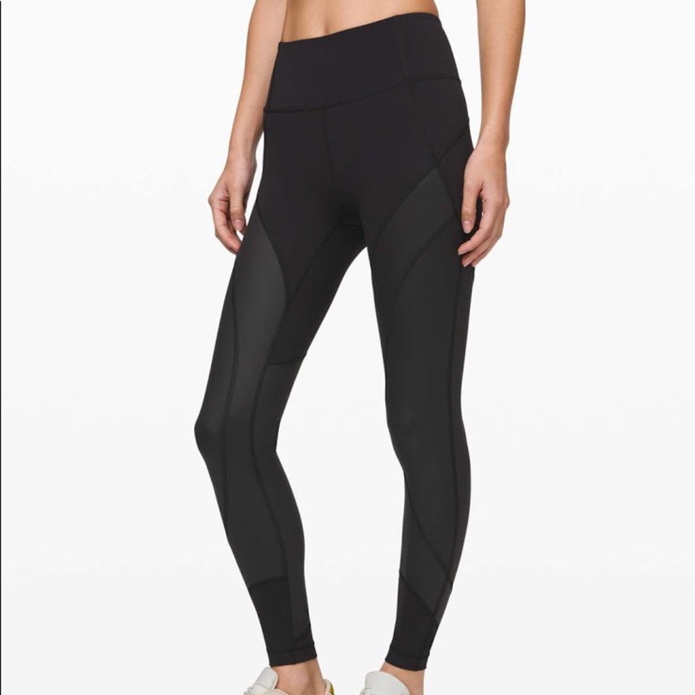 Lululemon Wunder Under HR Shine Tight 28”